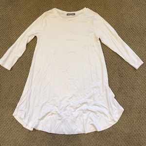 3/4 A Line Tunic Top